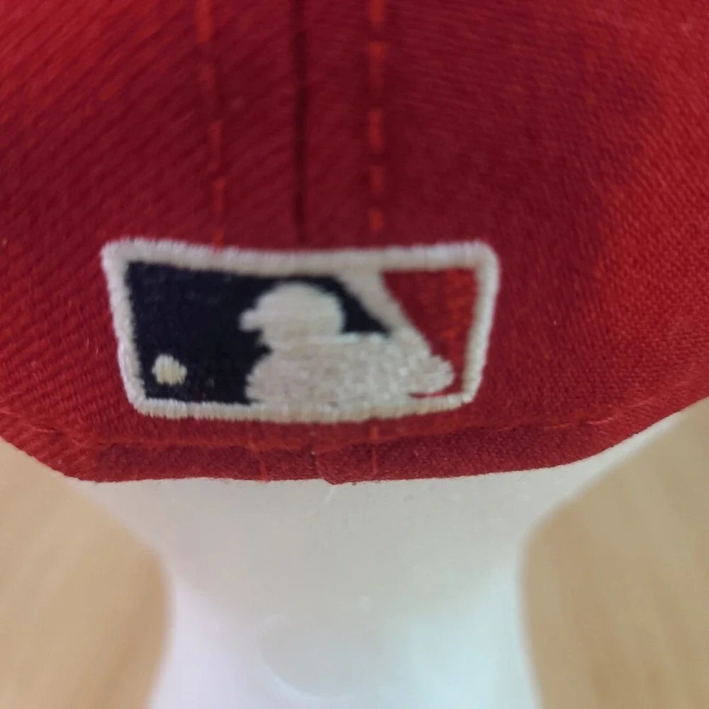Mens New Era Red St. Louis Cardinals Batting Practice 59FIFTY Fitted Hat‎ 7 1/4